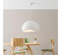 Opviq, lámpara colgante de alta calidad, cuerpo de metal, pantalla de fibra de vidrio, 50 x 44 x 30 cm, altura ajustable de 35 a 116 cm, casquillo E27, IP20, diseño elegante para espacios modernos, co