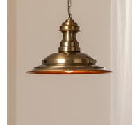 Opviq Lámpara colgante Sivani MR-637, oro antiguo, metal, Ø 39 cm