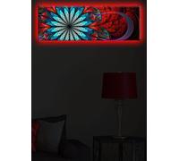 Opviq, modelo 3090DACT-SHN1273, diseño Bunt, cuadros sobre lienzo, 30 x 90 cm, 100% ante de lienzo
