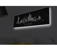 Opviq, modelo 3090MDACT-LED4385, color Bunt, lienzos, 30 x 90 cm, 100% lona de gamuza