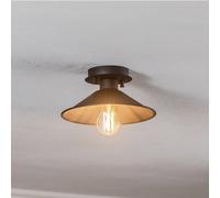 Opviq Plafón Berceste N-659 1 luz Ø24cm negro