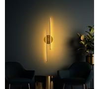 Opviq, Umut - 13298, Lámpara de pared, color dorado, 17 x 5 x 86 cm