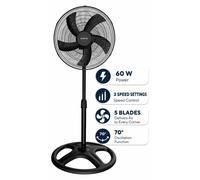 Kumtel KTF-345 Ventilador Negro