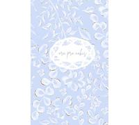 Ora Pro No atholic Pocket Prayer Journal Blessed Virgin Mary Blue Floral 8x5 Lined Writing Book
