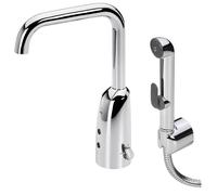 Oras Electra grifo para lavabo con bluetooth de pie electrónico cromo 6333FZ
