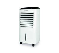 Orbegozo Air 52, Climatizador evaporativo 3 En 1, depósito de 10 L, 65 W, 3 velocidades, temporizador máximo 8 horas, mando a distancia, acumuladores de frío, color blanco