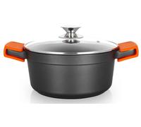 Orbegozo Cdh-3024 Negro-Naranja - Cacerola 4.5L