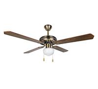 Orbegozo Ventilador de techo CL 06132 M – 132 cm, 60 W, 4 palas reversibles, luz, 3 velocidades