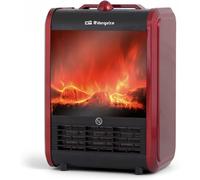 Orbegozo CM 9015, calefactor eléctrico infrarrojo, tipo panel, color rojo, giratorio, 1500 W, 230 V