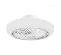 Orbegozo Ventilador de techo CP12435 20W 5 aspas 33cm 6 vel, reversible, mando a distancia Blanco