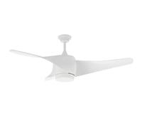 Orbegozo Ventilador de techo CP 99132 – 132 cm, 70 W, 3 aspas, luz LED, 3 velocidades, blanco