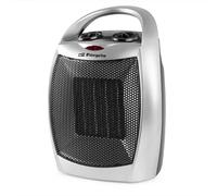 Orbegozo CR 5016 Calefactor Cerámico Portátil 1500W Silver - Termoventilador PTC, Termostato Progresivo con Modo Anticongelante, Asa y Gran Estabilidad