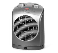 Orbegozo Termoventilador FH 5022 – Oscilante, 2 niveles, Termostato regulable, 2200 W, Gris/Plata