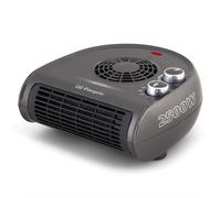 Orbegozo FH 5031 - Calefactor, termostato regulable, 2 niveles de potencia, función ventilador aire frío, calor instantáneo, indicador luminoso, asa de transporte, 2500 W, gris