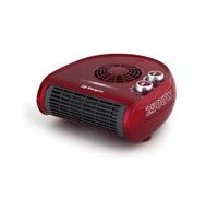 Orbegozo FH 5033 - Calefactor, termostato regulable, 2 niveles de potencia, función ventilador aire frío, calor instantáneo, indicador luminoso, asa de transporte, 2500 W, rojo
