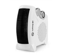 Orbegozo FH 5040 A Calefactor Dual 2000W - Termoventilador Formato 2 en 1 (Vertical y Horizontal), 2 Niveles de Calor (1000W/2000W), Modo Ventilador, Termostato Regulable, Asa de Transporte y