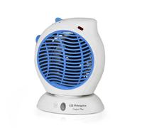 Orbegozo FH 5560 Calefactor Oscilante 2000W - Calefactor Eléctrico de Baño y Hogar con Termostato Regulable, Función Ventilador Aire Frío y Doble Sistema de Seguridad