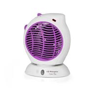 Orbegozo FH 5580 Calefactor Compacto 2000W - Termoventilador con 2 Velocidades de Calor, Función Aire Frío, Termostato Regulable, Apagado Automático de Seguridad y Luz Indicadora