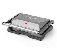 Orbegozo GR 3200 - Grill de acero inoxidable, placa antiadherente, bandeja recoge salsas, indicador luminoso, 800 W