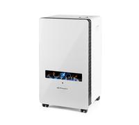 Orbegozo HBF 120 Estufa de Gas Llama Azul 3800W - Estufa de Butano y Propano Clase A con Frontal de Cristal Templado, Triple Sistema de Seguridad, Encendido Piezoeléctrico y Ruedas Pivotantes