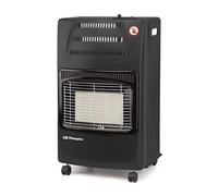 Orbegozo Estufa de gas butano HCE 60 - Cerámica plegable, 4200 W, 3 niveles, Negro, Clase A