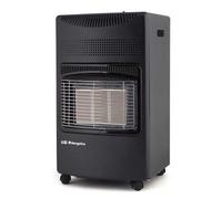 Orbegozo Estufa cerámica HCE73 4200 W, triple sistema de seguridad, asa y ruedas pivotantes
