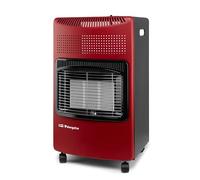 Orbegozo Estufa gas butano HCE 74 – Cerámica plegable 4200W Rojo 3 niveles seguridad triple Clase A