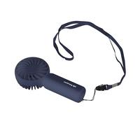 Orbegozo HF 2100 Ventilador de Mano Mini 85g, 3 Velocidades, Batería Litio 1200mAh, Carga USB-C, Diseño Ultra Compacto y Ligero con Cinta para Colgar Incluida
