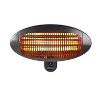 Estufa electrica exterior Orbegozo PHF 26, uso interior - exterior,alcance hasta 3 m, tres posiciones regular temperatura, 2000 W