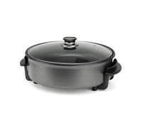 Orbegozo Olla eléctrica PZ 3670, 1500W, 36cm, 5 L, antiadherente, tapa de cristal