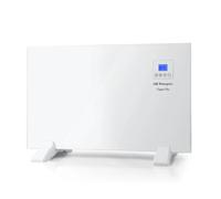 Orbegozo REH 1000 A Convector / Emisor Térmico - Potencia 1000W, Pantalla LCD, Control Táctil, Mando a Distancia, Programador Diario/Semanal, Soporte Pared y Suelo (790 x 385 x 70 mm)