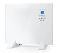 Orbegozo REH 500 A Emisor Térmico Digital 500W - Radiador de Convección con Pantalla LCD, Control Táctil, Mando a Distancia, Programación Diaria y Semanal, Soporte de Pared y Suelo