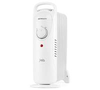 Orbegozo RO 1020 Radiador de Aceite Mini 1000W - 7 Elementos de Gran Inercia Térmica, Termostato Regulable, Silencioso, Portátil y con Asa
