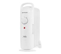 Orbegozo RO 720 Radiador - Potencia Máxima 700W, 5 Elementos Caloríficos, Termostato Regulable, Silencioso, Ideal Espacio Reducido y Protección Sobrecalentamiento (13,5 x 37,5 x 28 cm)