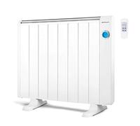 Orbegozo Emisor térmico RRE 1510A – 1500 W, 8 elementos, pantalla LCD, programable, blanco