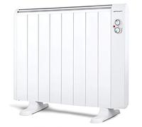 Orbegozo RRM 1510 A - Emisor térmico sin aceite, 8 elementos, tecnología Real Warm Elements, 2 niveles de potencia, protección contra sobrecalentamiento, 1500 W