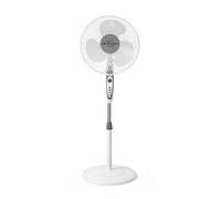 Orbegozo Ventilador de pie SF 0147 – 50W, 3 aspas, 3 velocidades, 40 cm, oscilante, blanco