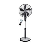 Orbegozo SF 0246 - Ventilador de pie, sobremesa o pared, temporizador, mando a distancia, 3 velocidades, 55 W, negro