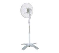 Orbegozo SF 0440 - Ventilador de pie con movimiento oval, 3 velocidades, 40 cm de diámetro, cabezal orientable, altura regulable, 60 W