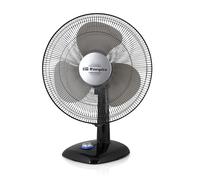 Orbegozo Ventilador de sobremesa TF 0134 40 W 3 aspas 30 cm 3 velocidades Negro