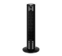 Orbegozo TW 0800 - Ventilador de torre, 3 velocidades de ventilacion. Potencia 60W. Negro.