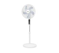 Orbegozo Ventilador de pie SF 2040, 2 en 1, 40 cm, 55 W, 3 velocidades, temporizador, blanco, mando