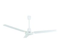Orbegozo - Ventilador de techo CF 85120 16316 de 120 cm y 70 W para instalación en techos metálicos, con 5 velocidades, diseño industrial moderno y nergética, ideal para espacios doméstico