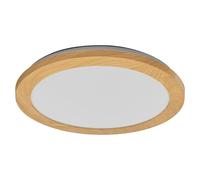 Orbis Plafón LED redondo (22 W, Ø x Al: 30 x 3 cm, Marrón, Blanco neutro)