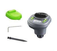 Ordenador de riego de jardín para césped, terraza, fácil montaje | Carcasa de plástico resistente, impermeable IP68, resistente a la intemperie, fiabilidad al aire libre durante todo el año