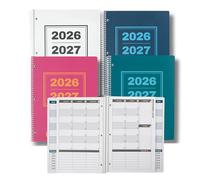 Order Out Of Chaos Agenda académica 2026-2027, calendario escolar diario, semanal, mensual, planificador estudiantil 2026-2027, organizador de tareas de 8.5 x 11 pulgadas, julio de 2026 a junio de