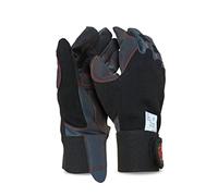 OREGON 295395 - Oregon elásticas de protección guantes de cuero 4 direcciones para el trabajo con motosierra Talla XL
