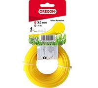 Oregon 69-368-Y Hilo Redondo para desbrozadoras (3,0 mm x 15 m), Color Amarillo, 3.0mm x 15m