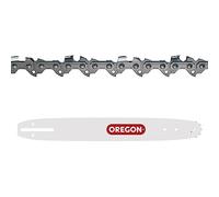 Oregon Cadena y Espada de Motosierra - Cadena 3/8" Low Profile, 0.43 pulgadas (1.1mm), 52 eslabones y Espada A041 de 35cm, compatible con Bosch, Makita, Karcher, Dolmar, Worx y muchas más