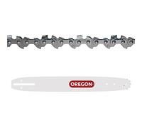 Oregon Cadena y Espada de Motosierra - Cadena 3/8" Low Profile, 0.50 pulgadas (1.3mm), 52 eslabones y Espada A041 de 35 cm, compatible con Husqvarna, Ryobi, Bosch, Echo, Efco, Dolmar y muchas más